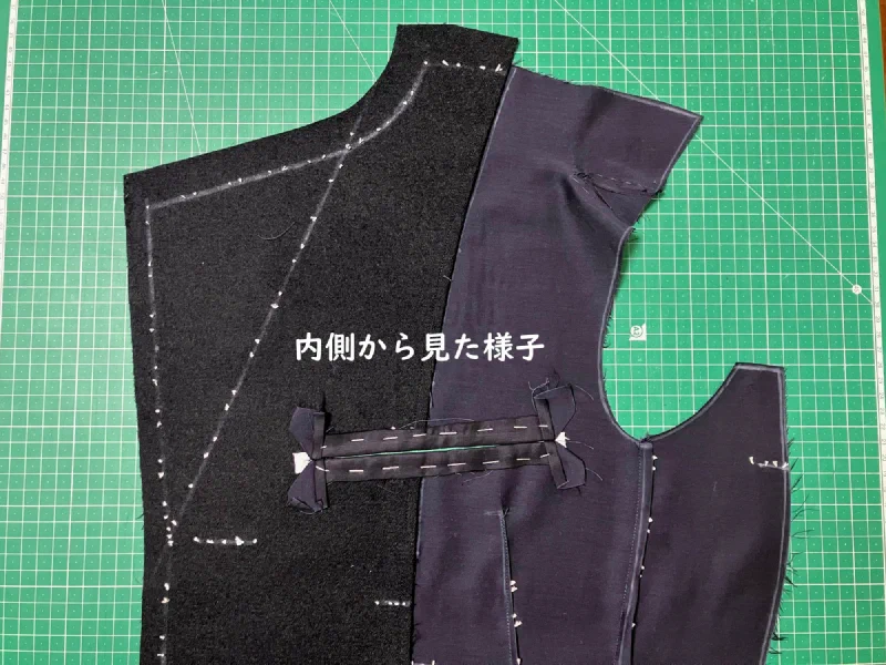 内側から見たところ。